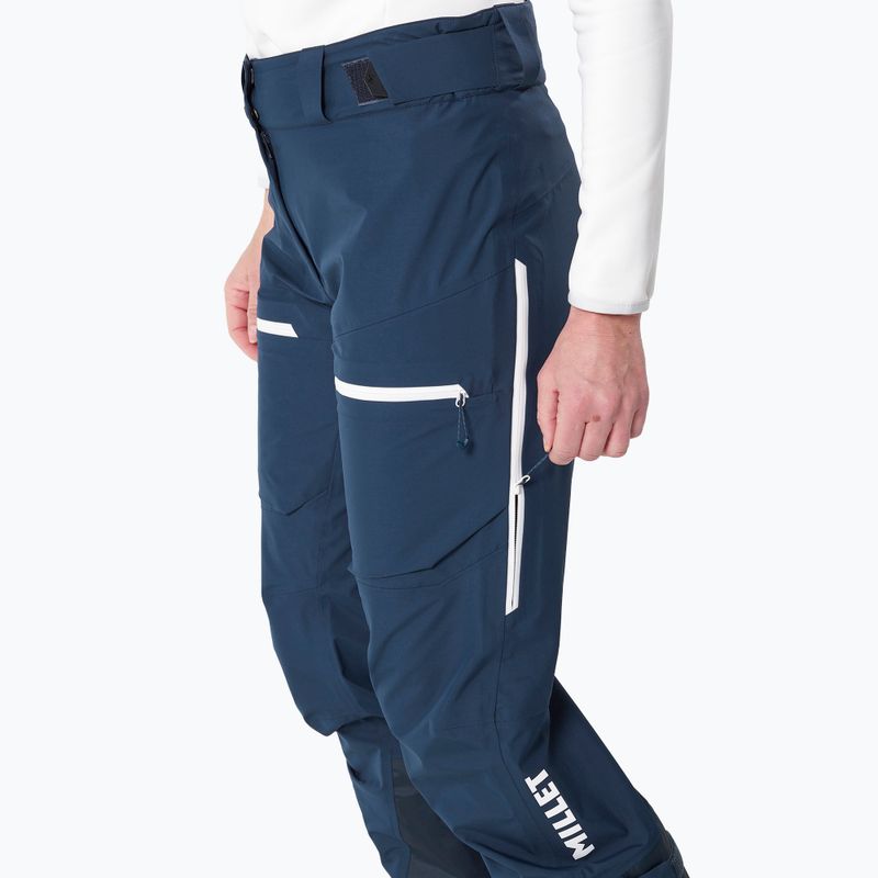 Pantaloni de schi de tură pentru femei Millet M White 3L navy blue 4