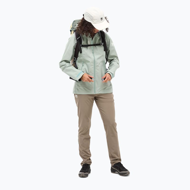 Geacă de ploaie pentru femei Millet Seneca GTX 3L seaweed 2