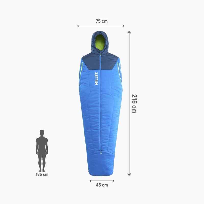 Sac de dormit Millet BoSSons -2° Regular icon blue 4