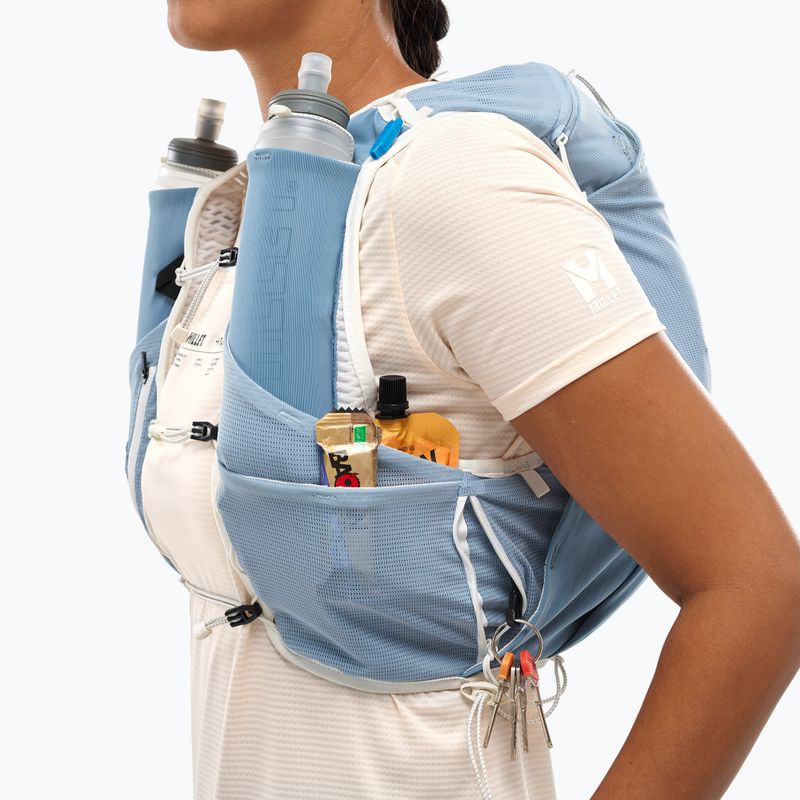 Vestă de alergare Millet Intense Ultra 15 blue 9