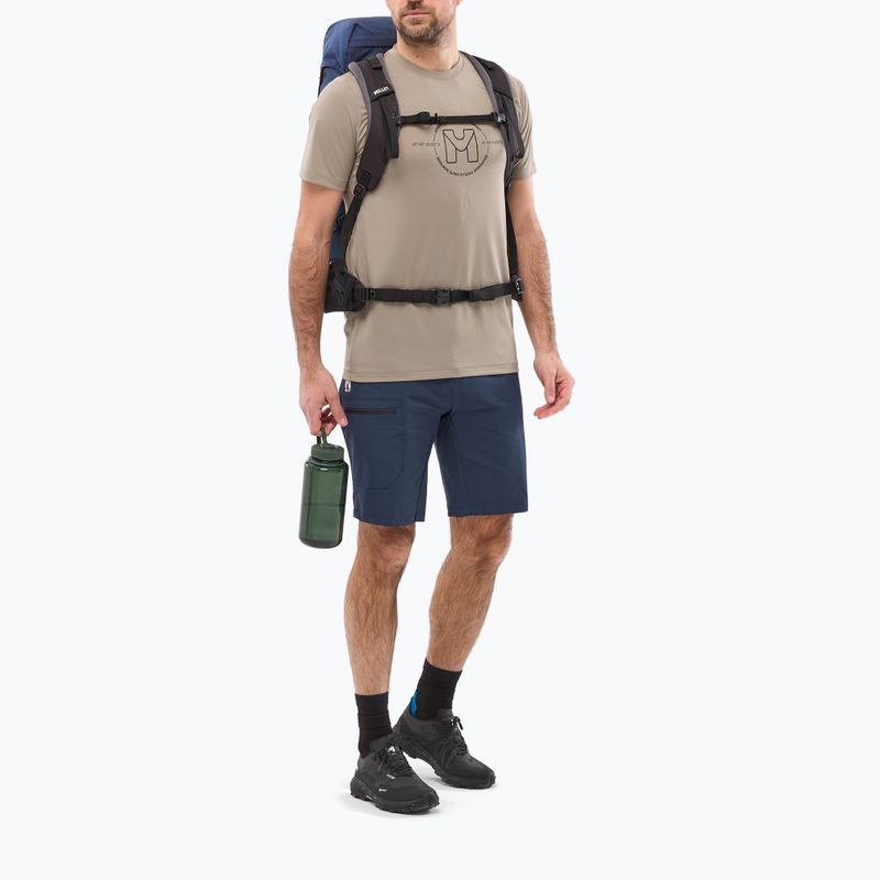 Pantaloni scurți de trekking pentru bărbați Millet Ubic Stretch saphir 2