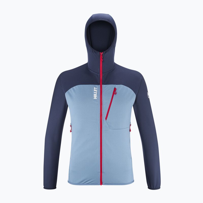 Hanorac de trekking pentru bărbaț Millet Lokka Hoodie III coronet blue/saphir 7