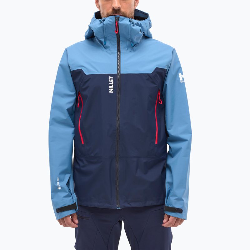 Geacă de ploaie pentru bărbați Millet Kamet Light GTX saphir/coronet blue