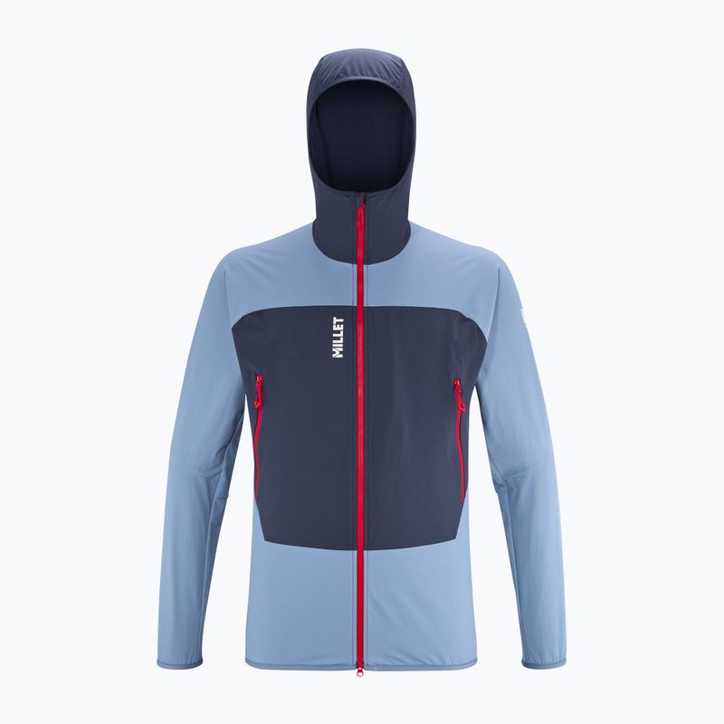 Geacă softshell pentru bărbați Millet Fusion XCS Hoodie coronet blue/saphir 8