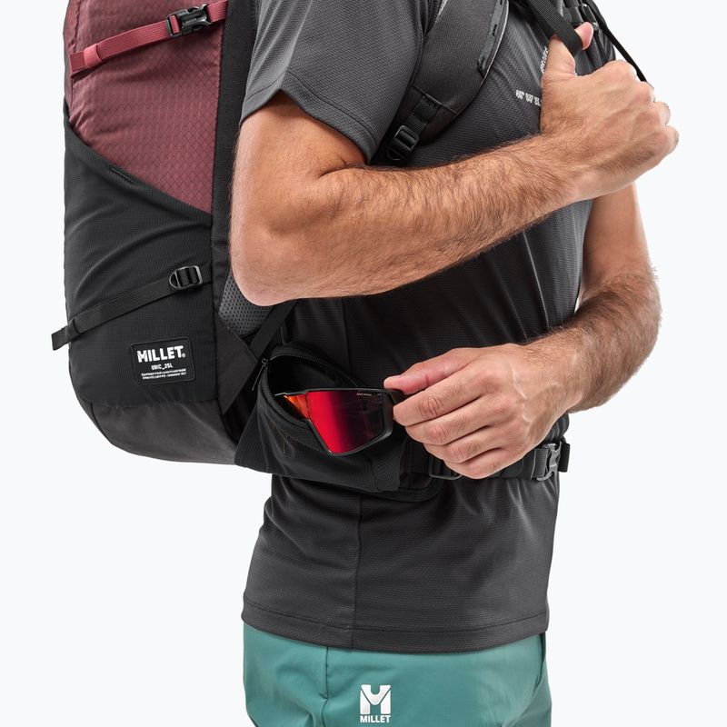 Rucsac de trekking Millet Ubic 25 l black/dark red 6
