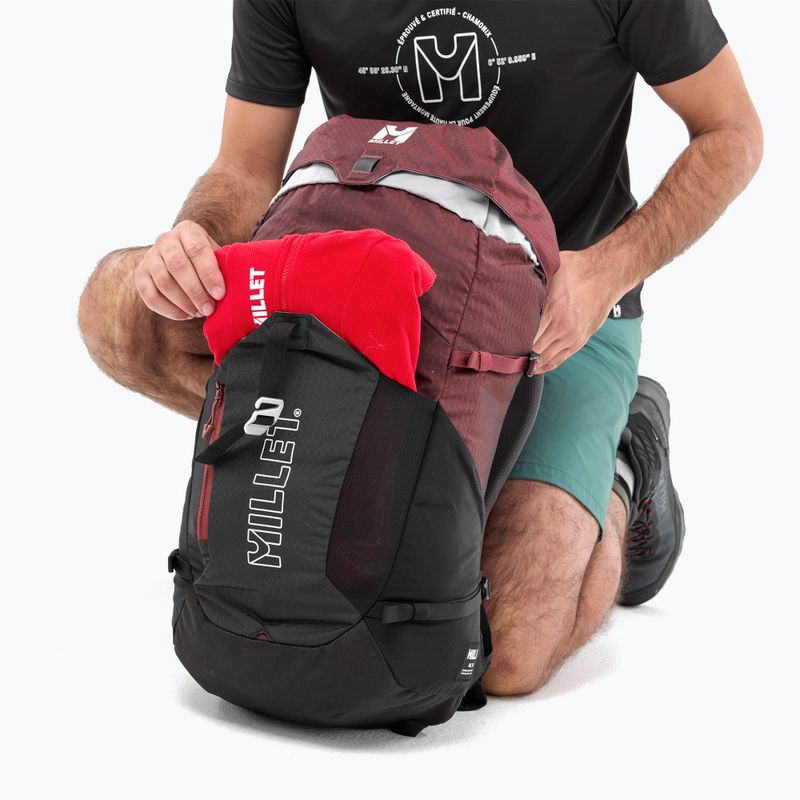 Rucsac de trekking Millet Ubic 25 l black/dark red 8