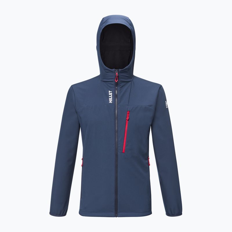 Geacă softshell pentru bărbați Millet Seneca Shield Hoodie saphir 11