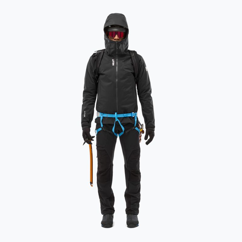 Geacă de ploaie pentru bărbați Millet Kamet Gore-Tex Jacket black 2