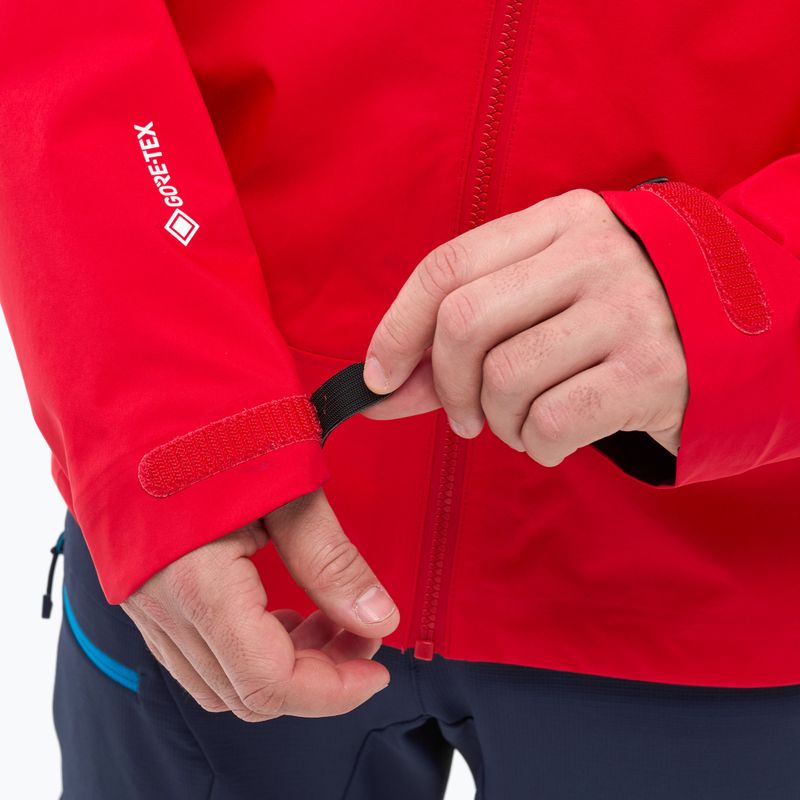Geacă de ploaie pentru bărbați Millet Kamet Gore-Tex red 8