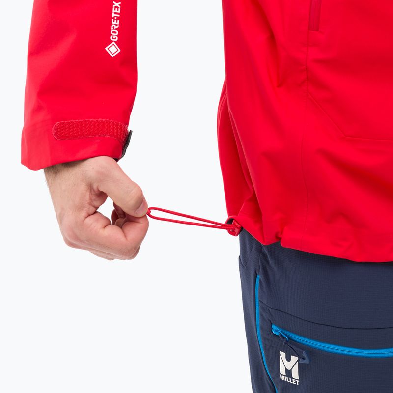 Geacă de ploaie pentru bărbați Millet Kamet Gore-Tex red 9