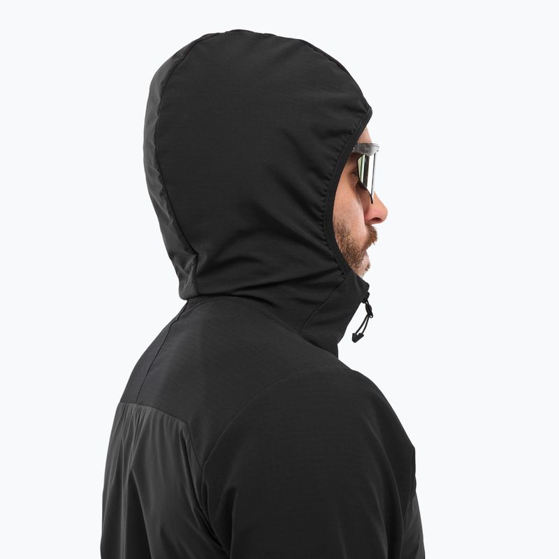 Geacă hibrid pentru bărbați Millet Seneca Hybrid Hoodie Softshell black 5