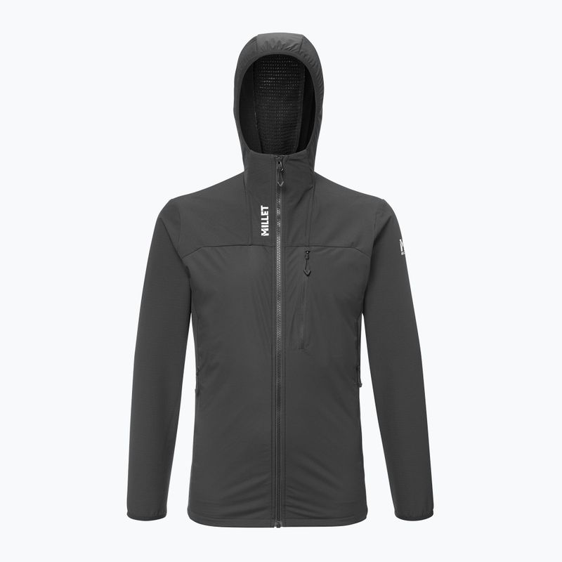Geacă hibrid pentru bărbați Millet Seneca Hybrid Hoodie Softshell black 6
