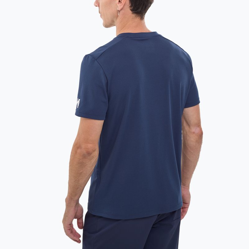 Tricou pentru bărbați Millet Fusion sapphire/sapphire 3