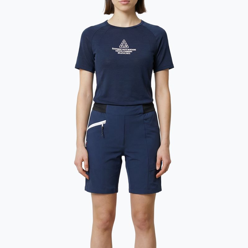 Pantaloni scurți pentru femei Milet Trilogy Icon Cordura saphir 2