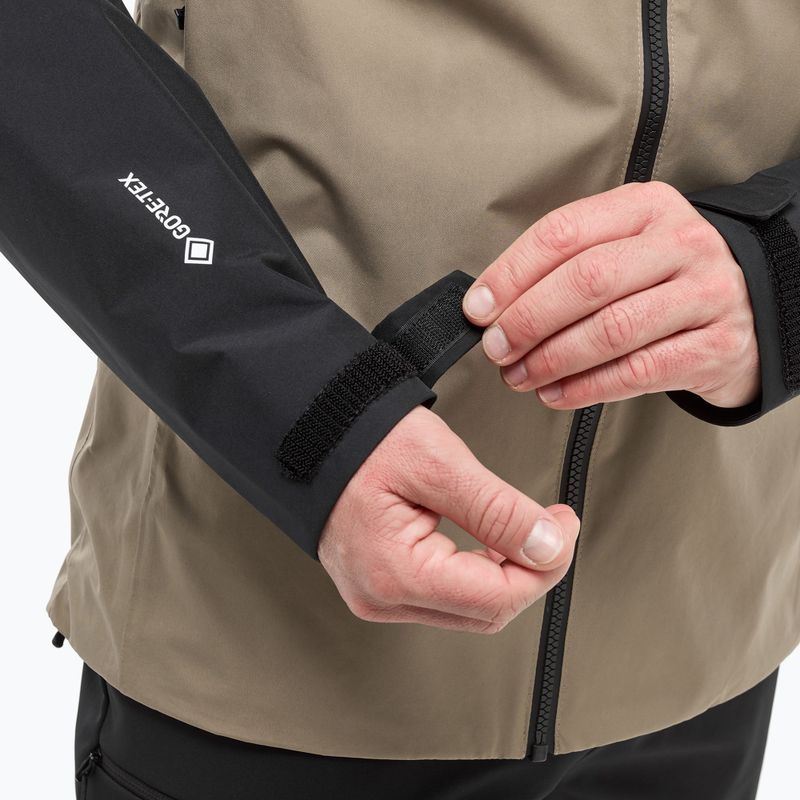 Geacă de ploaie pentru bărbați Millet Seneca GTX 2L dorite/black 8