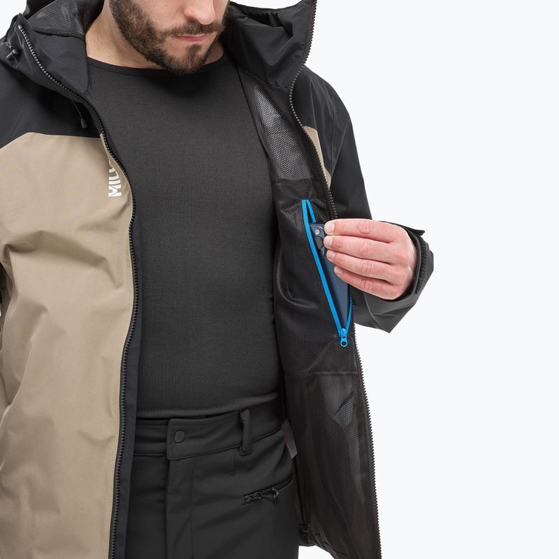 Geacă de ploaie pentru bărbați Millet Seneca GTX 2L dorite/black 10