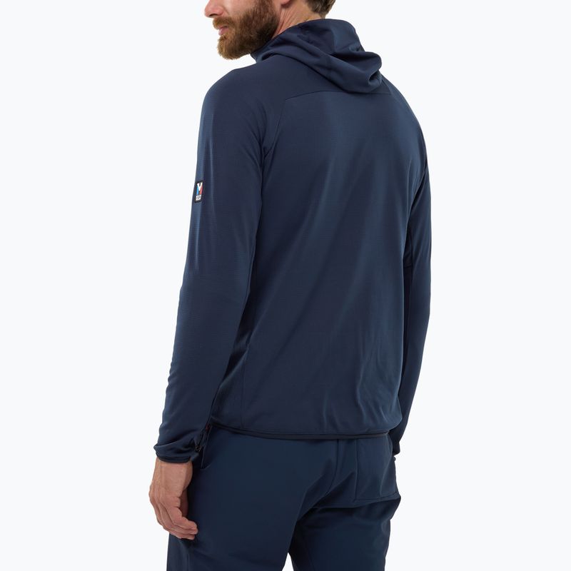 Bluză fleece pentru bărbați Millet Trilogy Icon Lightgrid Hoodie saphir 3