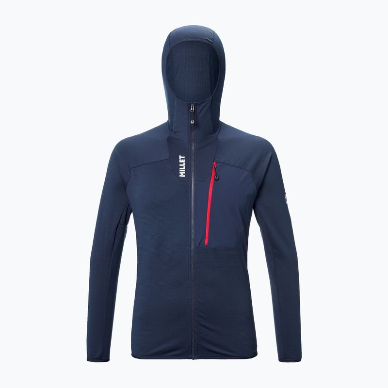 Bluză fleece pentru bărbați Millet Trilogy Icon Lightgrid Hoodie saphir 5