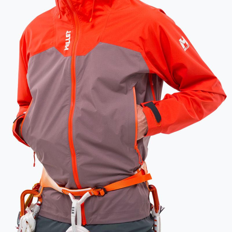Geacă de ploaie pentru bărbați Millet Kamet Gore-Tex Jacket paprika/pepper 5