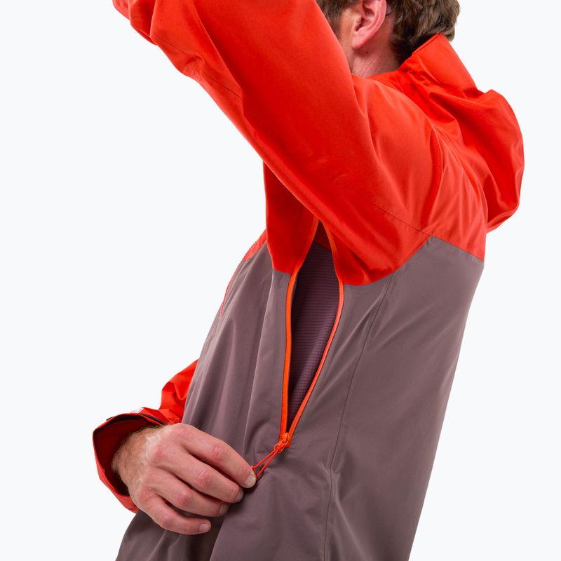 Geacă de ploaie pentru bărbați Millet Kamet Gore-Tex Jacket paprika/pepper 6