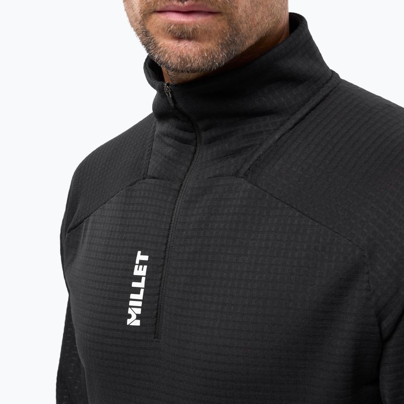 Bluză fleece pentru bărbați Millet Parmelan Light Fleece black 4