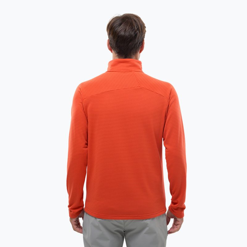 Bluză fleece pentru bărbați Millet Parmelan Light Fleece paprika 3