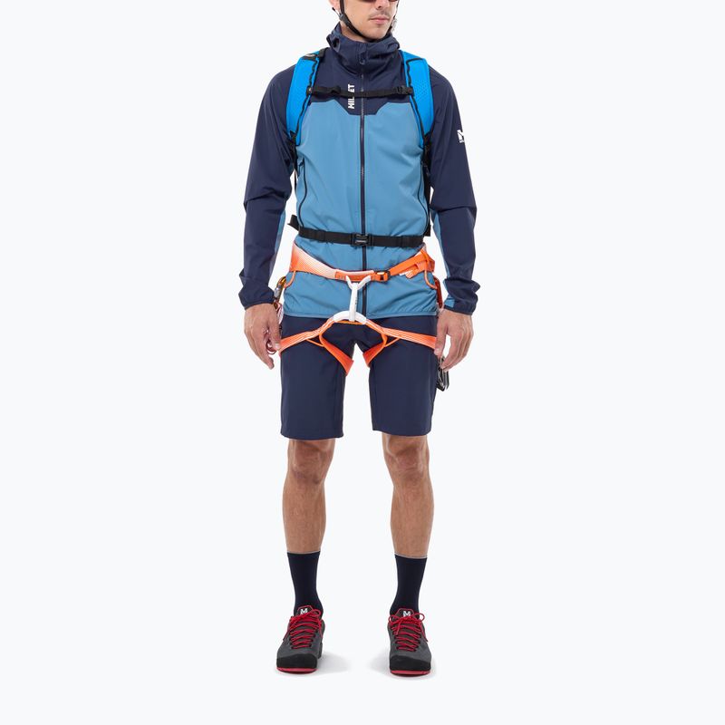 Geacă softshell pentru bărbați Millet Kamet Xcs Light Hoodie coronet blue/saphir 2