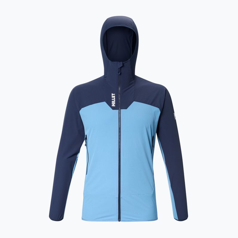 Geacă softshell pentru bărbați Millet Kamet Xcs Light Hoodie coronet blue/saphir 6