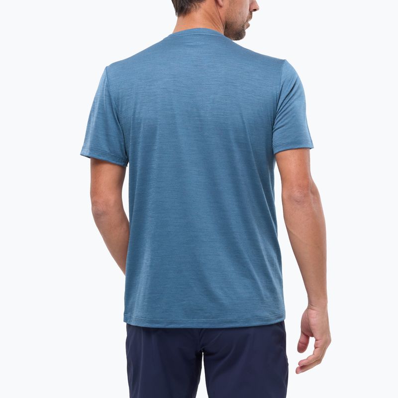 Tricou pentru bărbați Millet Ubic Wool SS coronet blue 3