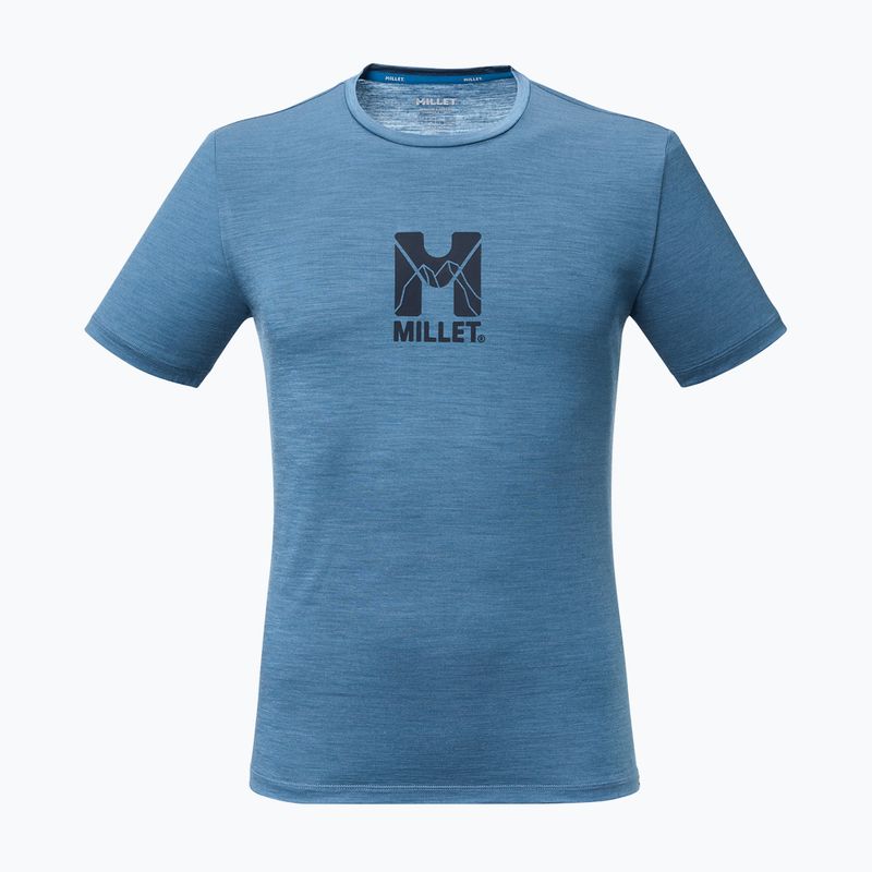 Tricou pentru bărbați Millet Ubic Wool SS coronet blue 4