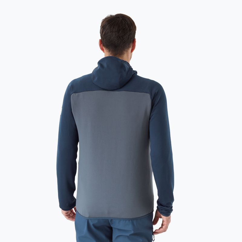 Bluză pentru bărbați Millet Seneca Fleece Hoodie saphir/shadow blue 3