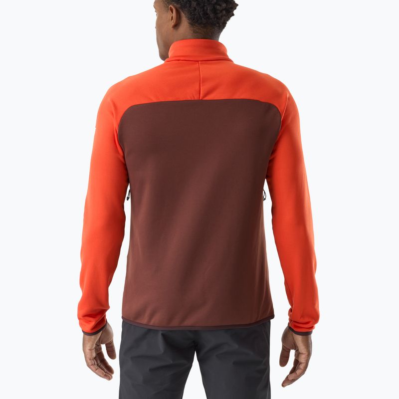Bluză pentru bărbați Millet Seneca Fleece truffle/paprika 3