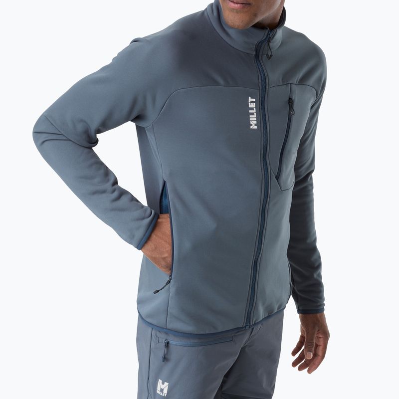 Bluză pentru bărbați Millet Seneca Fleece shadow blue 4