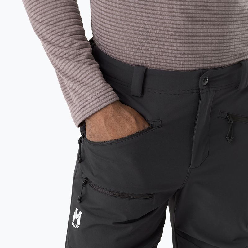 Pantaloni de trekking pentru bărbați Millet Seneca XCS200 black 5