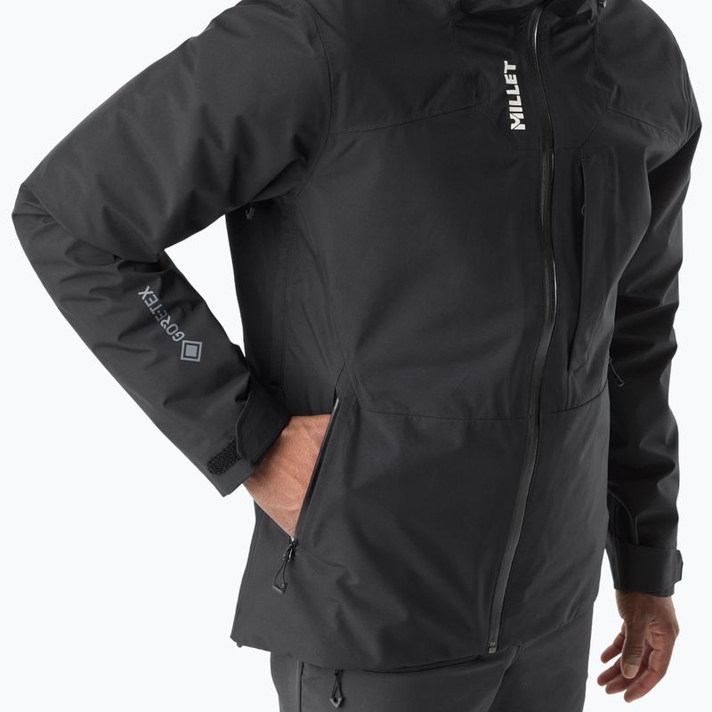 Geacă de ploaie pentru bărbați Millet Kamet Gore-Tex Jacket Jacket black 4
