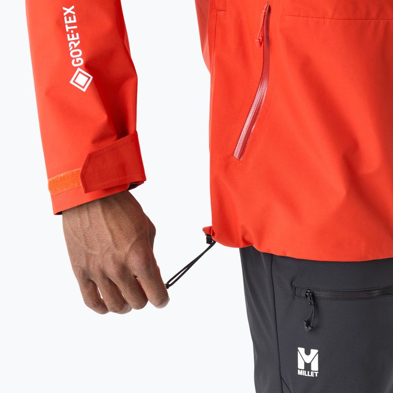Geacă de ploaie pentru bărbați Millet Kamet Gore-Tex Jacket Jacket paprika 9