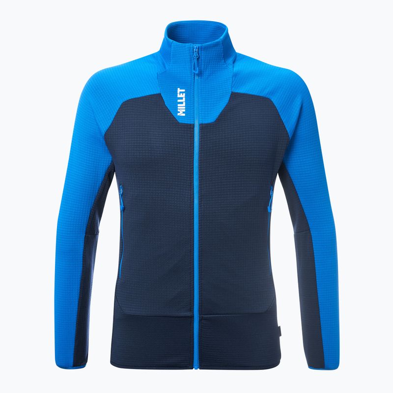Bluză pentru bărbați Millet Kamet Grid HD icon blue/saphir 5