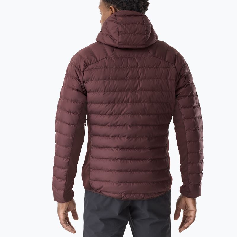 Geacă izolată pentru bărbați Millet Fitz Roy Warm Hoodie Jacket truffle 3