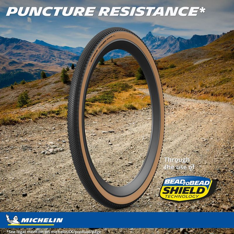 Michelin Power Gravel V2 TS TLR Competition Line 700 x 35C anvelopă clasică pentru biciclete 7
