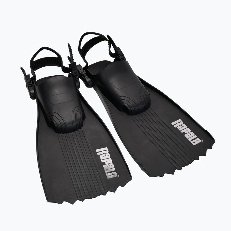 Rapala Deluxe Fins aripioare de barcă cu burtă negru RA1500328 5