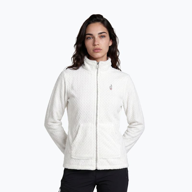 Bluză pentru femei Aulp Becco Coral Fleece blanc