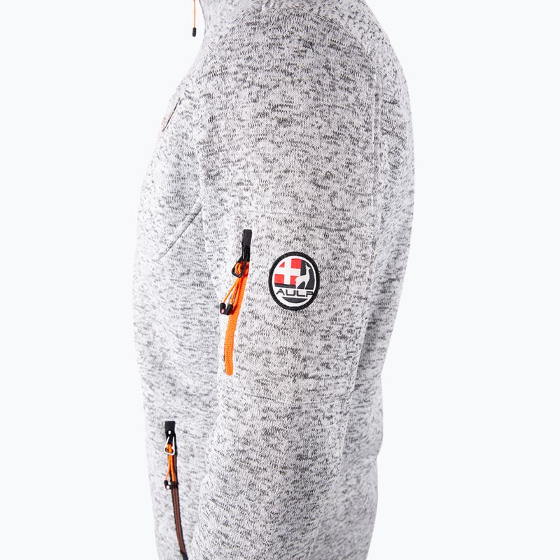 Bluză fleece pentru bărbați Aulp Navoy Melanged Knit grey 4