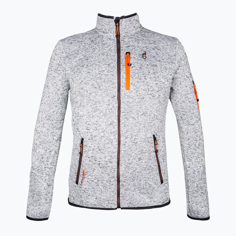 Bluză fleece pentru bărbați Aulp Navoy Melanged Knit grey 6