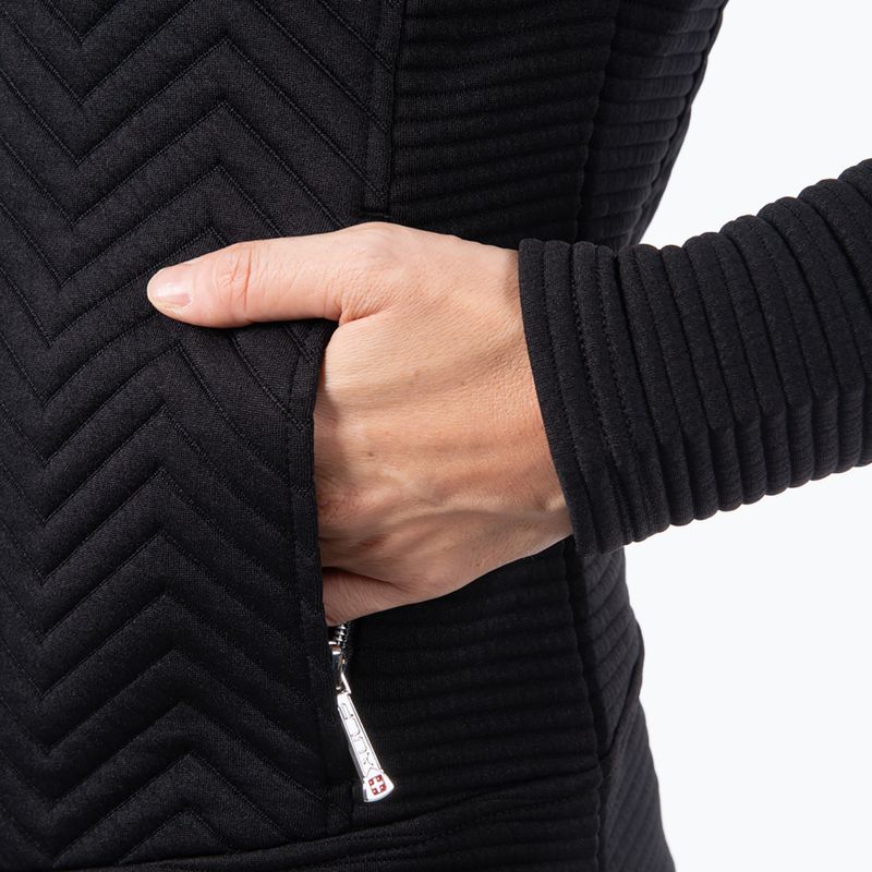 Geacă de vânt pentru femei Aulp Simix Jacquard Knit black 5