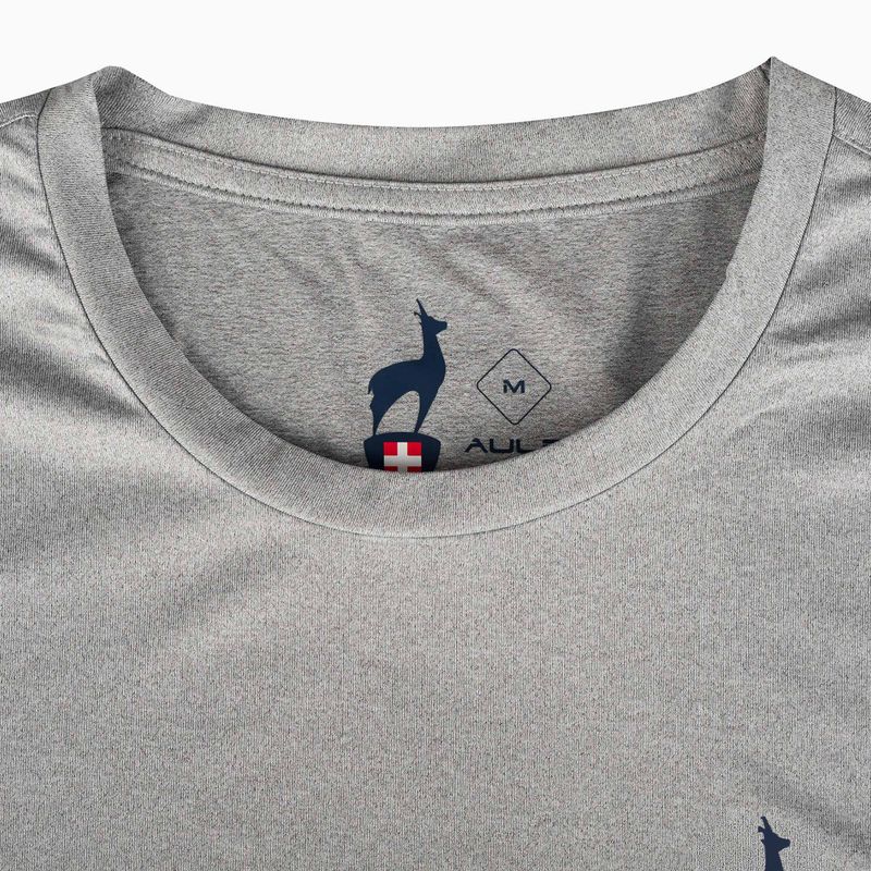 Tricou pentru bărbați Aulp Tommy grey/melange 5