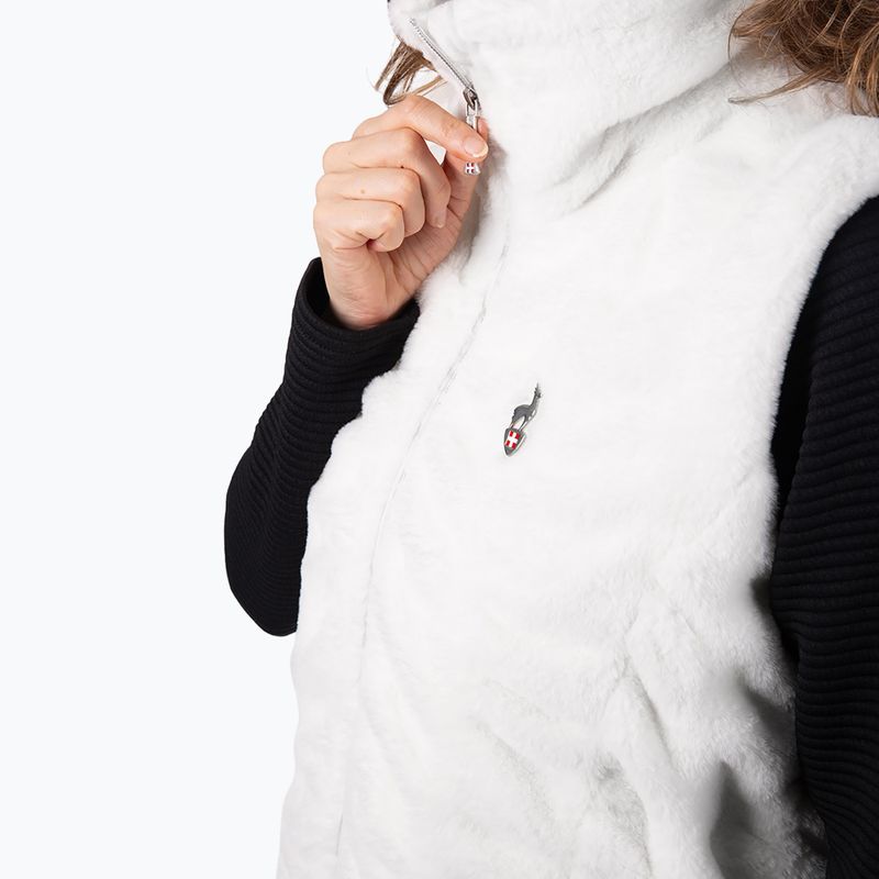 Geacă de vânt pentru femei Aulp Vampa Faux Fur snow 3