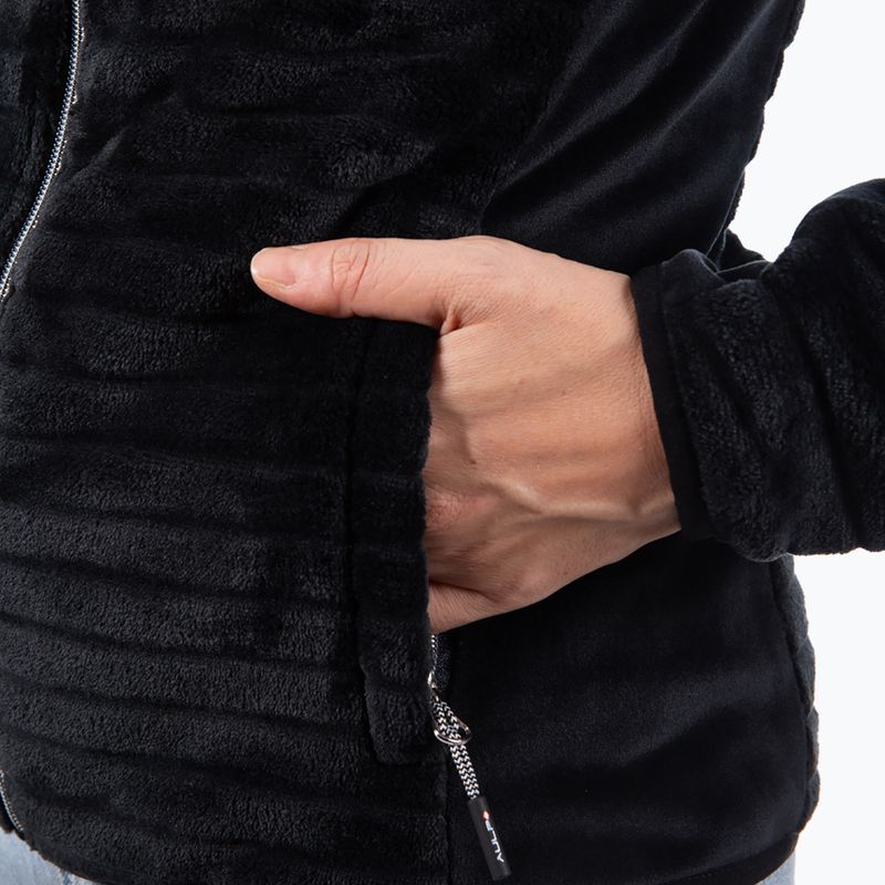 Bluză pentru femei Aulp Verko Coral Fleece black 4