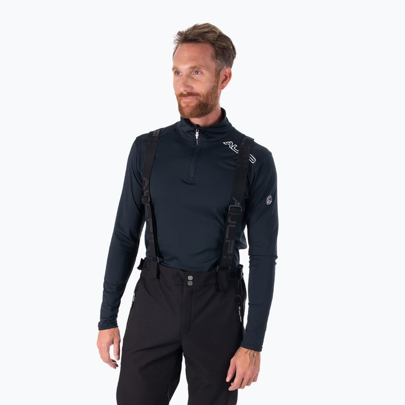 Pantaloni de schi pentru bărbați Aulp Vizil Softshell Ski black 4