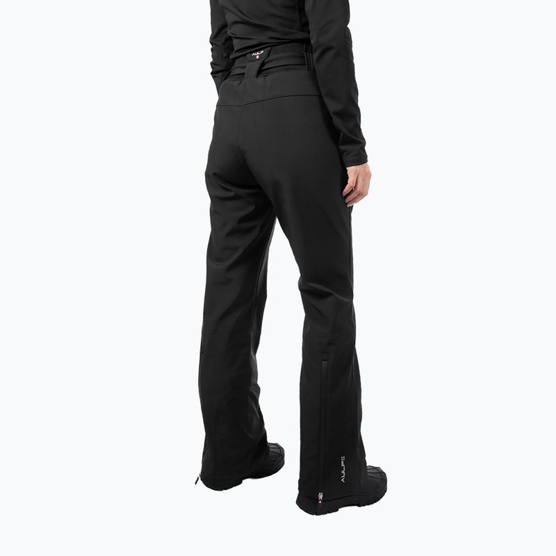 Pantaloni de schi pentru femei Aulp Vizuv Softshell Ski black 2