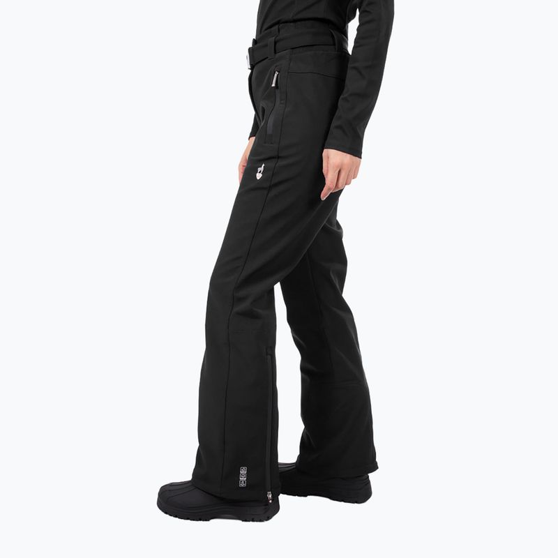 Pantaloni de schi pentru femei Aulp Vizuv Softshell Ski black 3